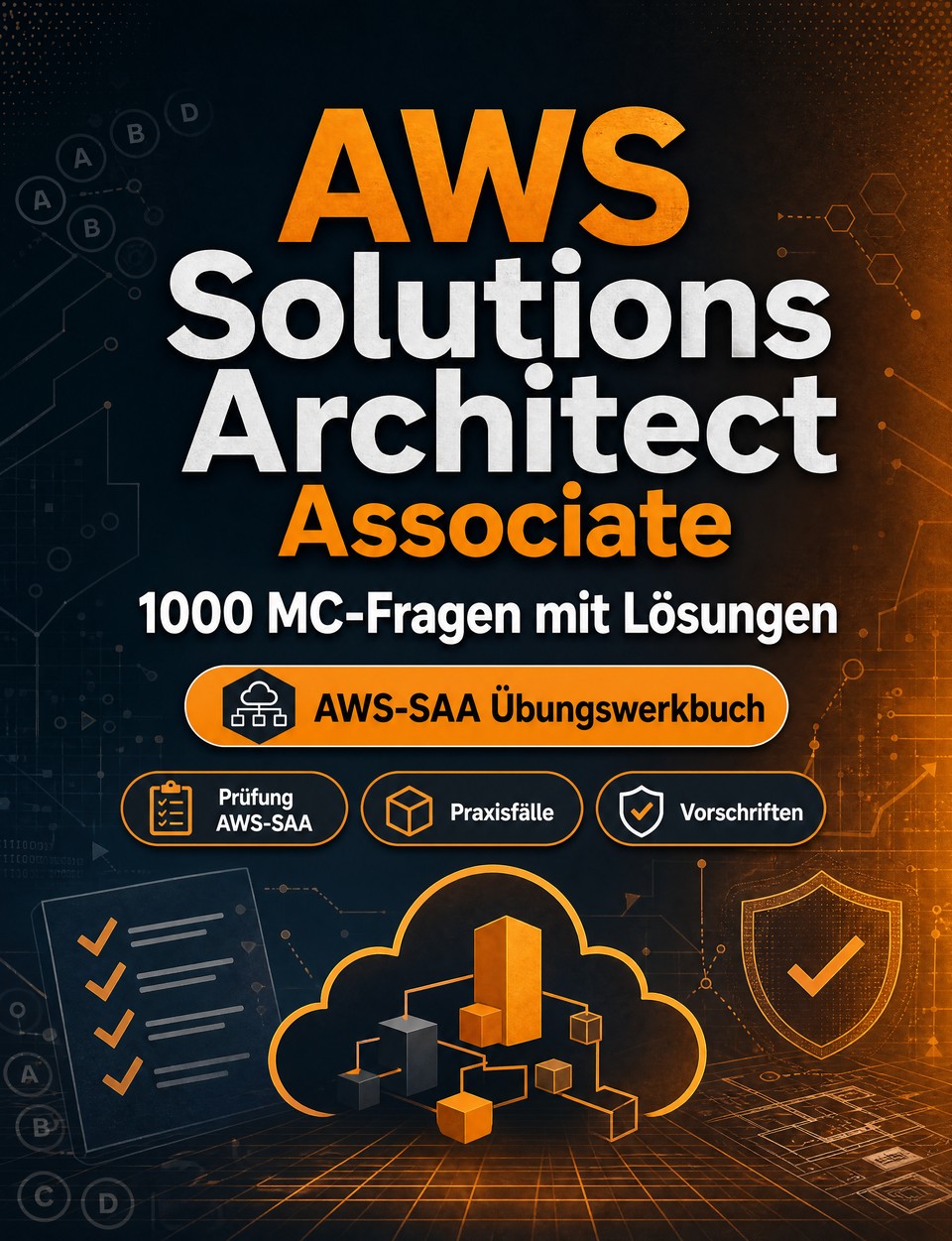 AWS Solutions Architect Associate 2026-2027 : 1000 MC-Fragen mit Lösungen — Prüfung AWS-SAA: MC Theorie, Praxisfälle, Vorschriften, Standards, Sicherheit  und Prüfungssimulation zum Bestehen
