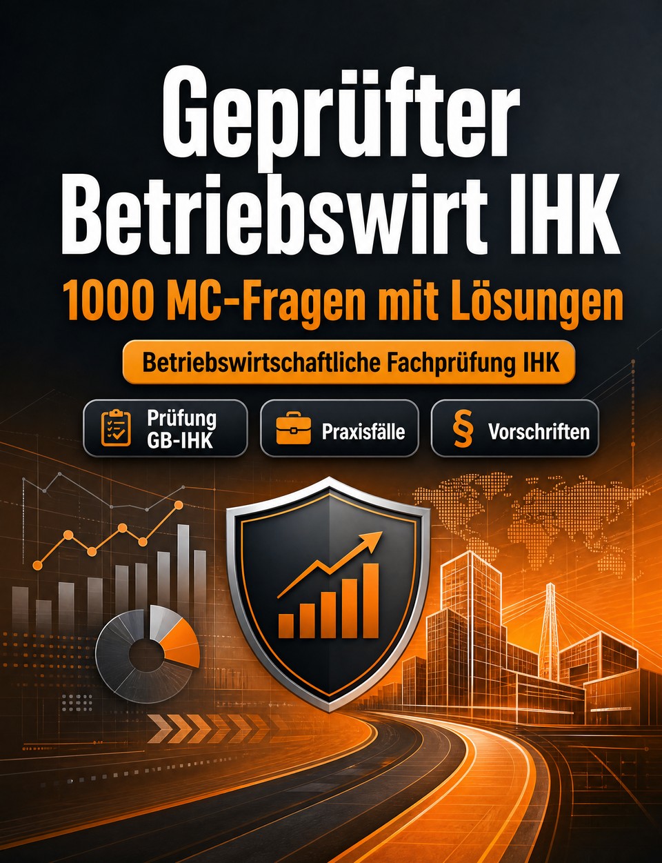 Geprüfter Betriebswirt IHK 2026-2027 : 1000 MC-Fragen mit Lösungen — Prüfung GB-IHK: MC Theorie, Praxisfälle, Vorschriften, Standards, Sicherheit  und Prüfungssimulation zum Bestehen