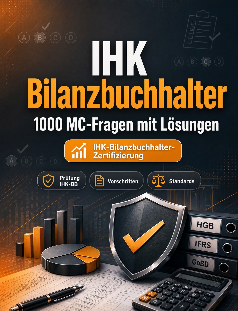 IHK Bilanzbuchhalter 2026-2027 : 1000 MC-Fragen mit Lösungen IHK Bilanzbuchhalter 2026-2027 : 1000 MC-Fragen mit Lösungen — Prüfung IHK-BB: MC Praxisfälle, Vorschriften, Standards, Sicherheit, Übungstests und Prüfungssimulation zum Bestehen