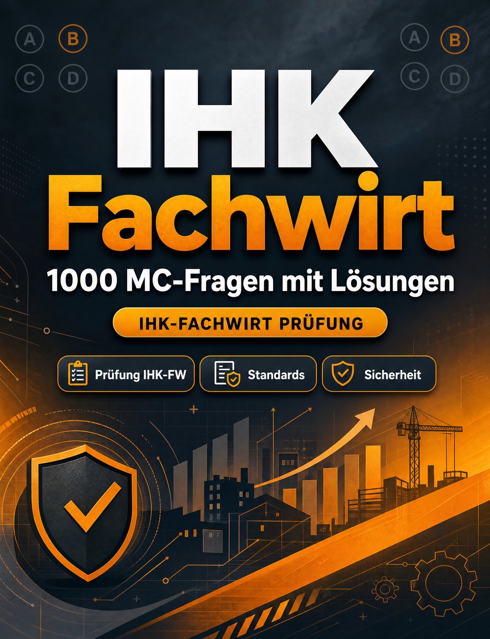 IHK Fachwirt 2026-2027 : 1000 MC-Fragen mit Lösungen IHK Fachwirt 2026-2027 : 1000 MC-Fragen mit Lösungen — Prüfung IHK-FW: MC Vorschriften, Standards, Sicherheit, Übungstests, Gezieltes Lernen und Prüfungssimulation zum Bestehen
