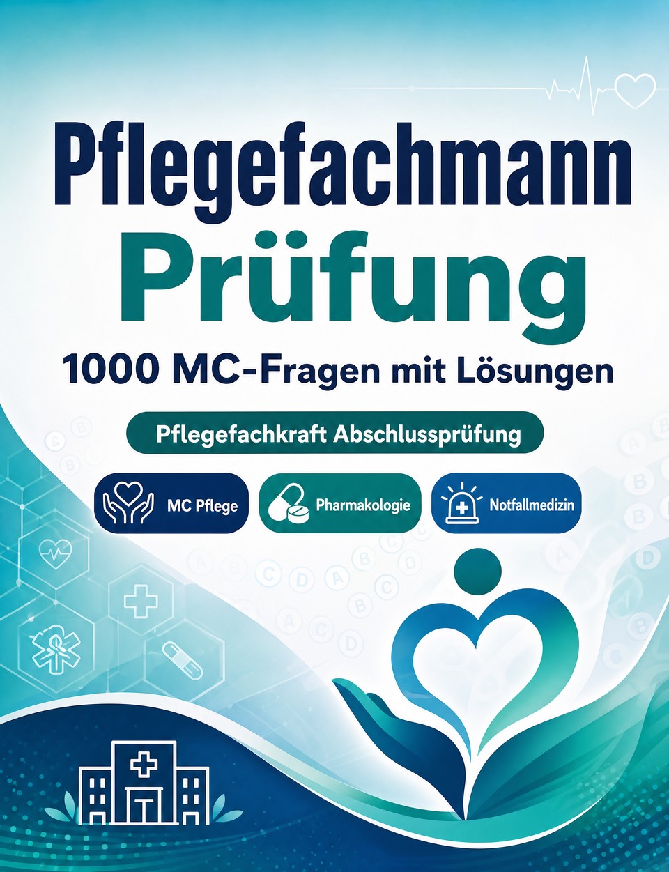 Pflegefachmann Prüfung 2026-2027 : 1000 MC-Fragen mit Lösungen Pflegefachmann Prüfung 2026-2027 : 1000 MC-Fragen mit Lösungen — Vorbereitung Einstellungstest: MC Pflege, Pharmakologie, Notfallmedizin, Hygiene, Klinische Praxis und Prüfungssimulation zum Bestehen