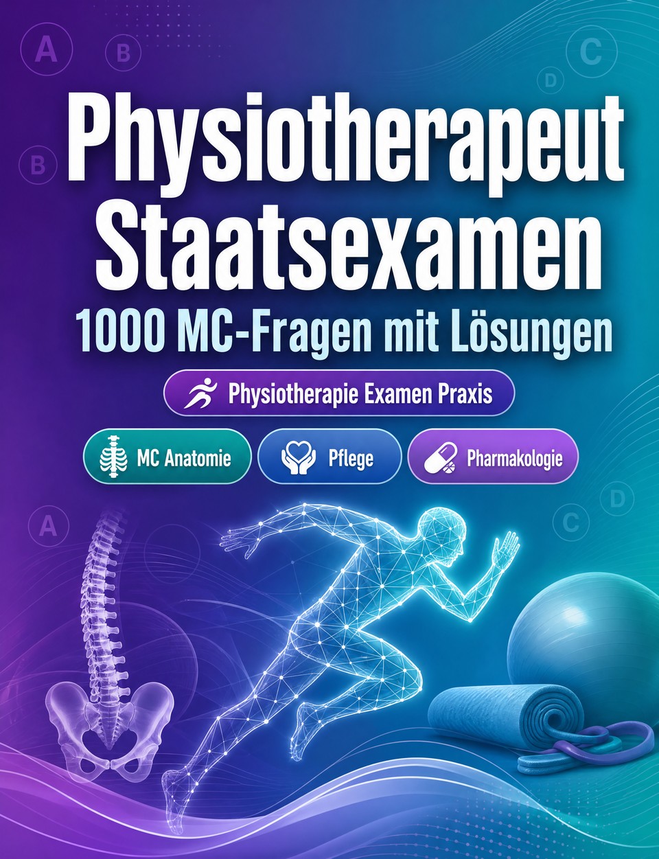 Physiotherapeut Staatsexamen 2026-2027 : 1000 MC-Fragen mit Lösungen Physiotherapeut Staatsexamen 2026-2027 : 1000 MC-Fragen mit Lösungen — Vorbereitung Einstellungstest: MC Anatomie, Pflege, Pharmakologie, Notfallmedizin, Hygiene und Prüfungssimulation zum Bestehen